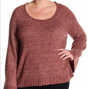 Melrose and Market Women SZ 0X Plus Knit Sweater